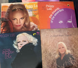 Peggy Lee 4 original vinyl records