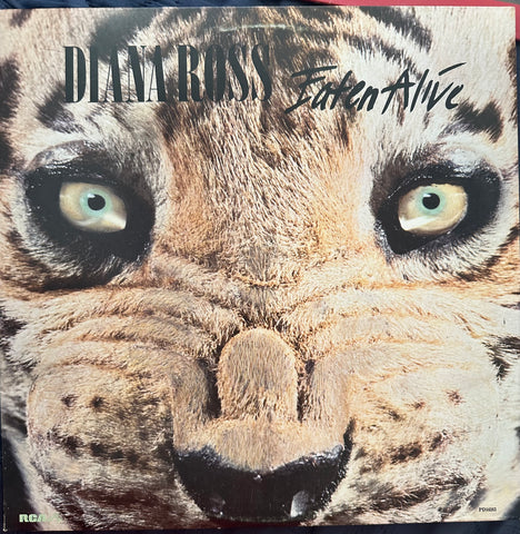 DIANA ROSS -- Eaten Alive 12" Single LP Vinyl - Used