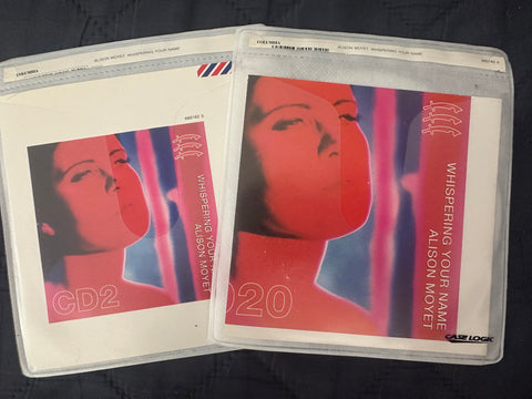 Alison Moyet whispering your name, part one and two CD singles used