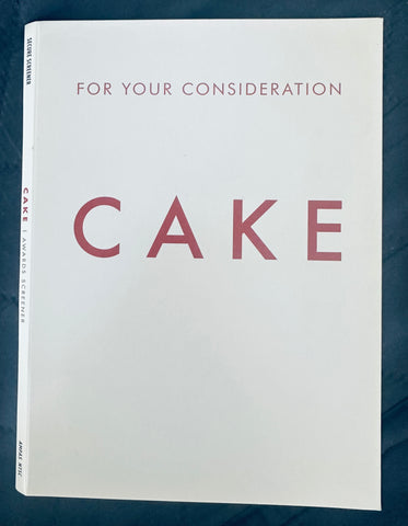 Jennifer Aniston - CAKE FYC promo DVD
