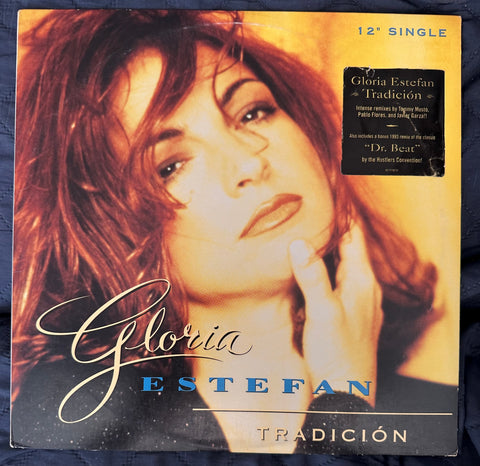 Gloria Estefan 12” single - Tradicion Lp  vinyl - used