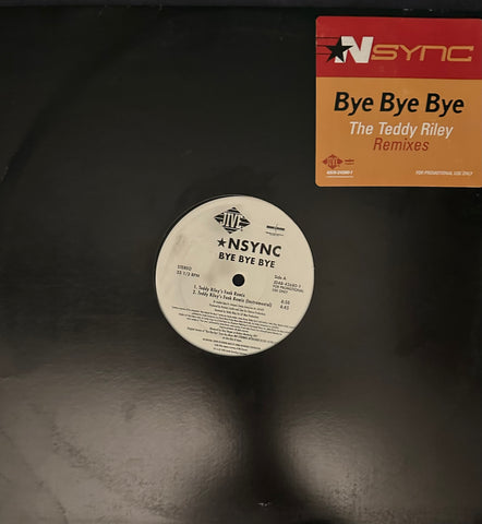 'NSYNC - Bye Bye Bye (Ted Riley Remixes) - 12" Single LP Vinyl -Used