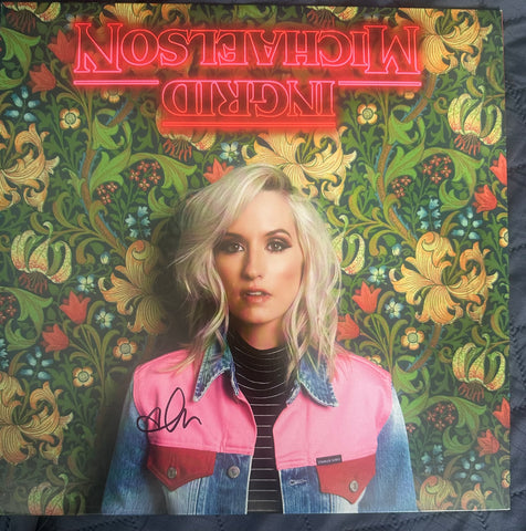 Ingrid Michaelson Stranger Songs Autographed / Signed LP vinyl