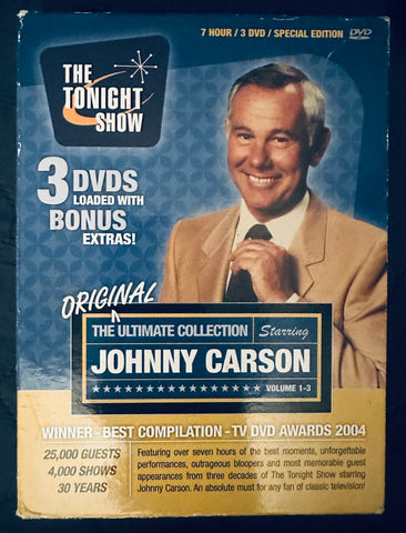 Johnny Carson the ultimate collection 3x DVD box set