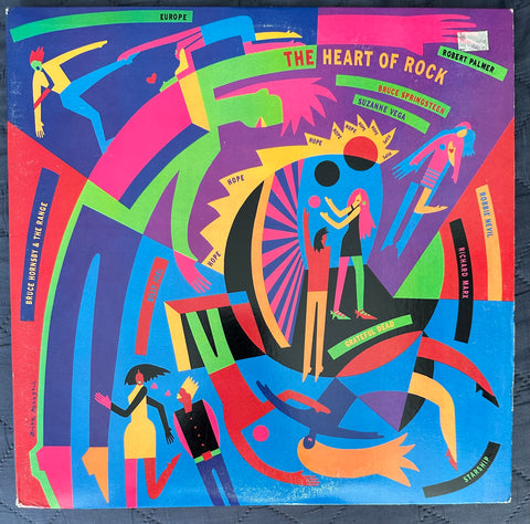 The Heart Of Rock (various artist) LP Vinyl - Used