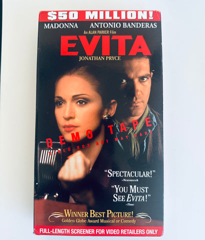 Madonna - EVITA (Demo Tape Screener) VHS - Used