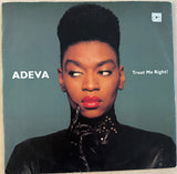 Adeva - Treat Me Right (Import))  LP Vinyl 12” single used