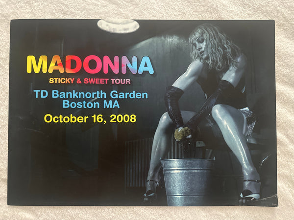 Madonna - Boston Sticky & Sweet Numbered tour print #7