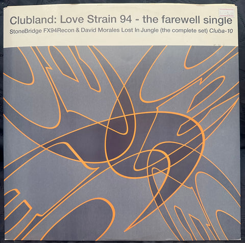 Clubland Live Strain 94 - 12" Single LP Import Vinyl - Used