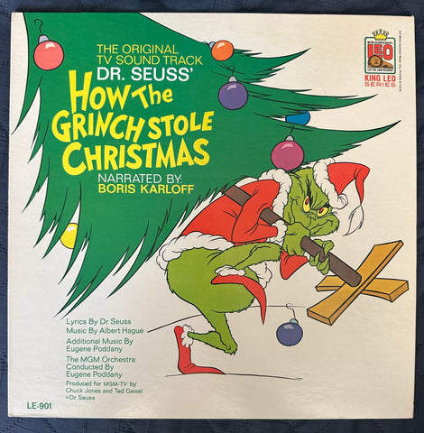 How the Grinch Stole Christmas LP Vinyl used