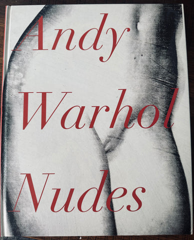 Andy Warhol Nudes hardcover book used (US shipping only)