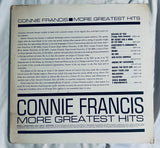 Connie Francis - More Greatest Hits LP Vinyl - Used
