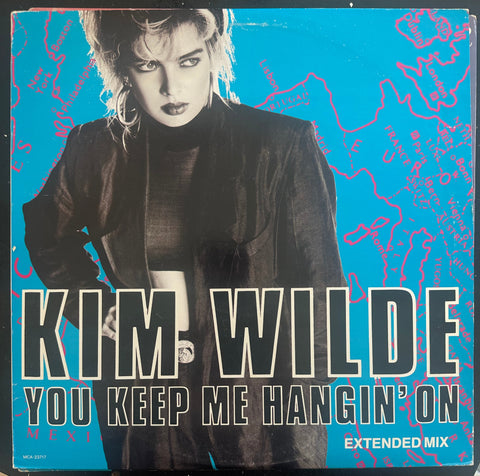 Kim Wilde - You Keep Me Hanging On 12" LP Vinyl - Used