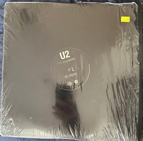 U2 - the blackout 12” single LP Vinyl  (PROMO) - Used