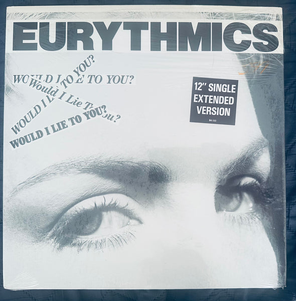 Eurythmics, would I lie to you? 12 and single in cellophane