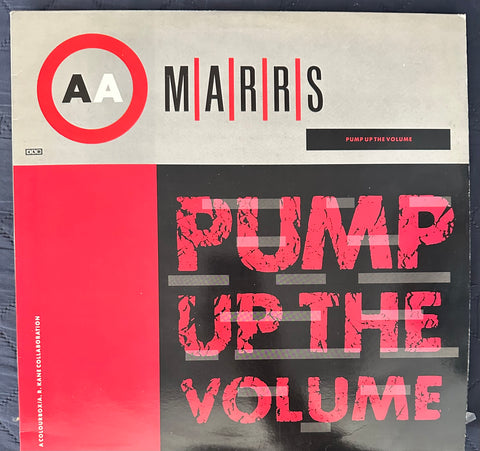 Mars – pump up the volume 1987 original 12 inch single vinyl used