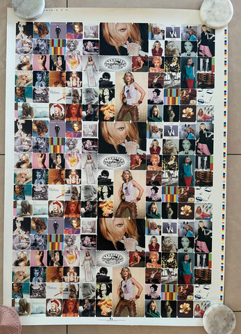 Madonna GHV2  card stock Proof promotional Poster  (USA ORDERS ONY on this item)