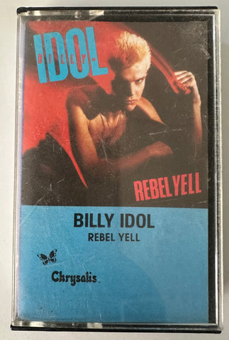 Billy Idol - Rebel Yell cassette tape - used