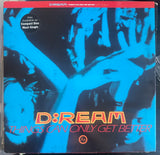 D:REAM - Things Can Only Get Better 12" Single LP Vinyl - Used