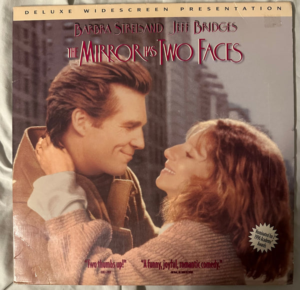 Barbra Streisand -  the mirror has two faces laserdisc - Used