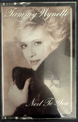 Tammy Wynette next to you audio cassette tape used 1989