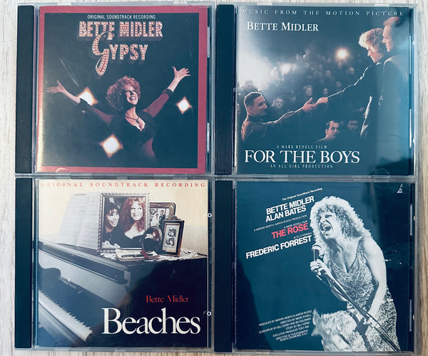 Bette midler 4 CD soundtracks used