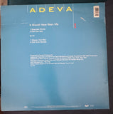 Adeva! It should have been me 12" Single LP Vinyl - Used