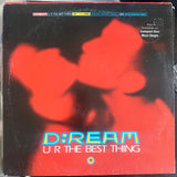 D:REAM - U R The Best Thing (Ice Blue Clear Vinyl)  12" Single LP Vinyl - Used