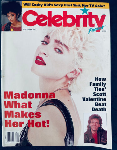 Madonna celebrity magazine 1987