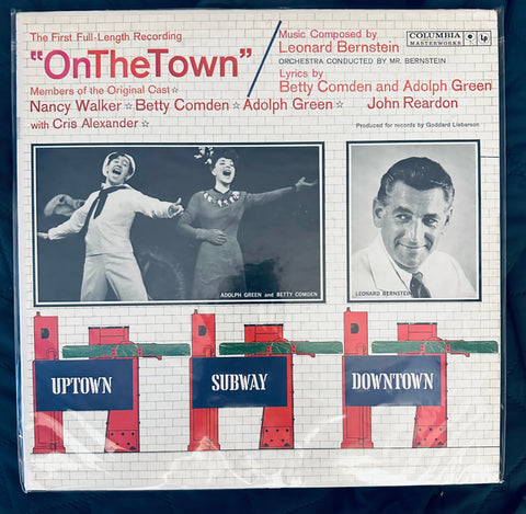 On The Town - Original cast recording LP vinyl used