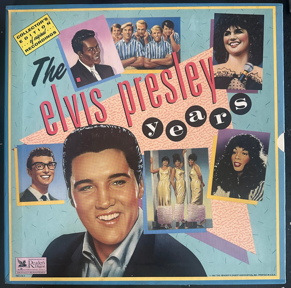 The Elvis Presley Years LP Vinyl Box Set -- (Elvis + Various Artist) Used  [US SHIPPING ONLY]