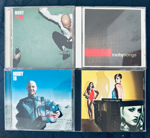 Moby - 4 CD lot - used