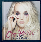 Carrie Underwood cry pretty Deluxe Edition book with CD used