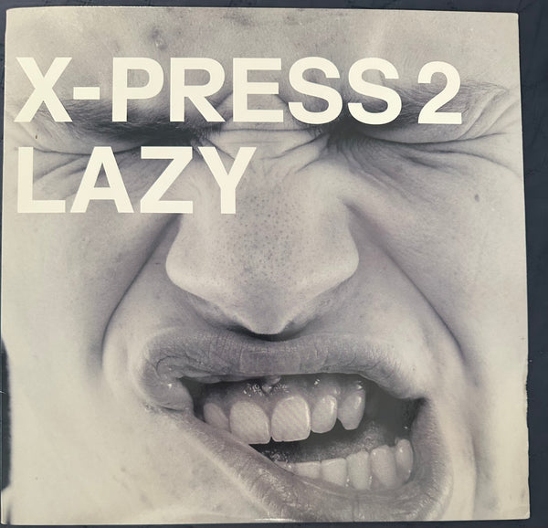 X-press 2 Lazy 12” single vinyl used