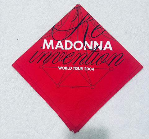 Madonna re-invention official tour scarf bandanna