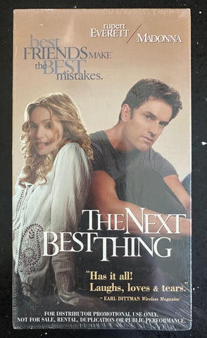 The Next Best Thing promotional viewing VHS new sealed