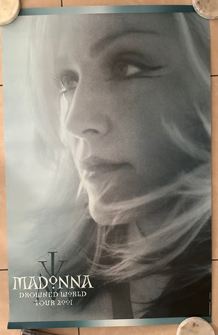 Madonna - 2001 Drowned World Tour Poster (original)  USA orders only