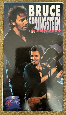 Bruce Springsteen LIVE in Concert - 80s VHS - Used