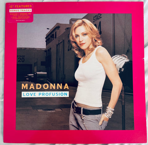 MADONNA - Love Profusion / Nobody Knows Me  - IMPORT 12" LP VINYL - Used