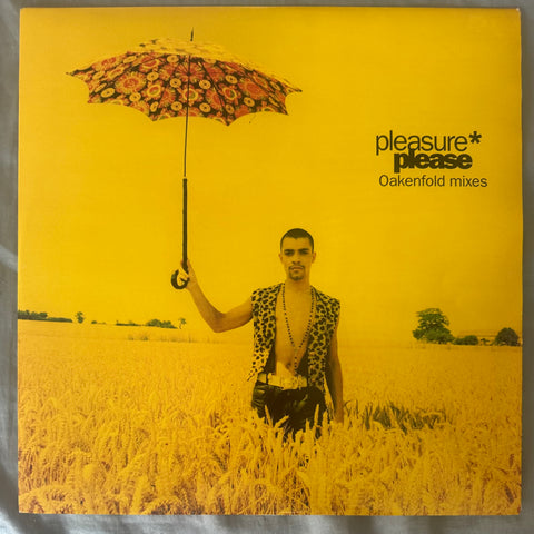 Pleasure Please Paul Oakenfold mixes 12"  LP vinyl single used 1990