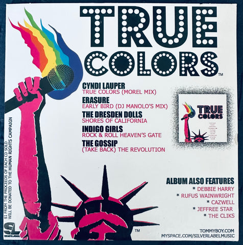 True Colors /  (Various); Human Rights Campaign Sampler  / The Clicks - CD - Used