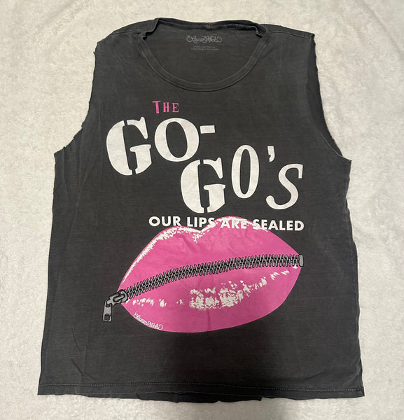 The go-go’s official Women's small tank T-shirt  - New