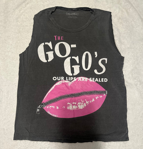 The go-go’s official Women's small tank T-shirt  - New
