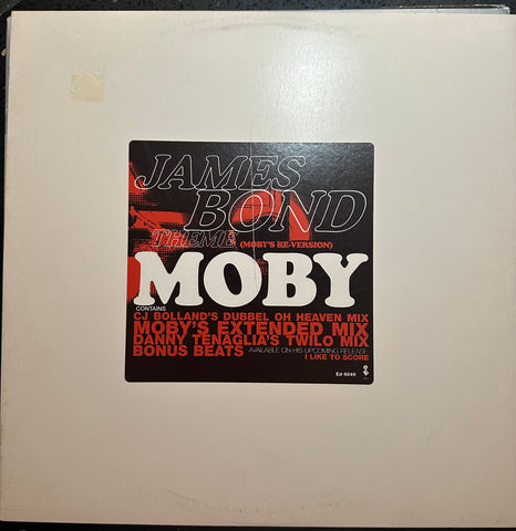 Moby -  James Bond Theme (Moby Re-Version) 12" LP  vinyl - Used