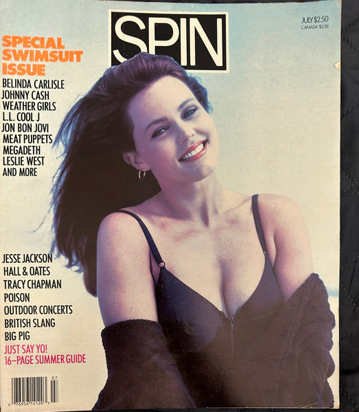 Belinda Carlisle spin magazine 1987