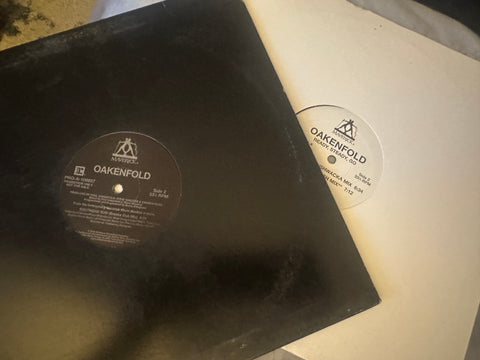 Paul Oakenfold two original 12 inch single LP vinyl ready steady go