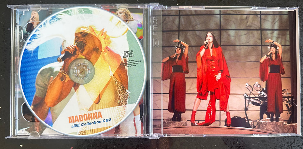 MADONNA- LIVE Collection 1984-2005 2CD set – Borderline MUSIC
