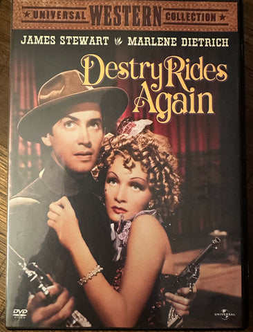 Marlena Dietrich in destry rides again DVD used