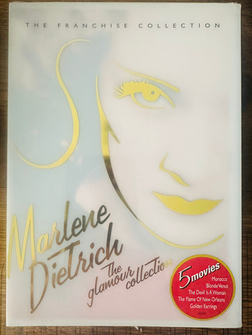 Marlene Dietrich the glamour collection 5 films DVD set - new