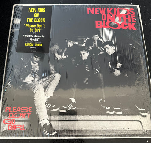 New kids on the Block - Please Don’t Go Girl /  Whatcha Gonna Do About It  (1988 12” Single) LP Vinyl - Ussed